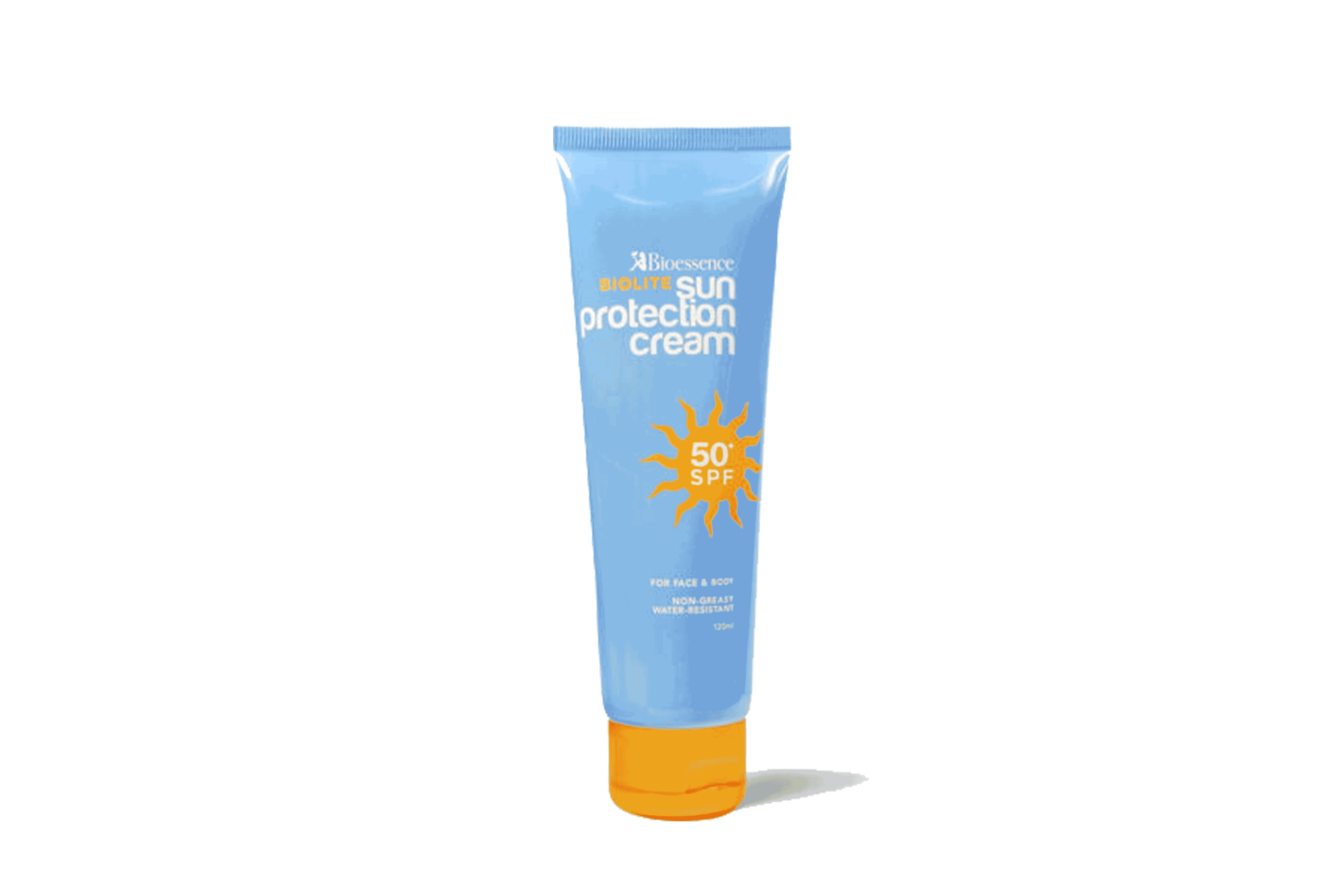 Biolite Sun Protection Cream SPF50+ face and body.